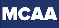 mcaa blue and white logo